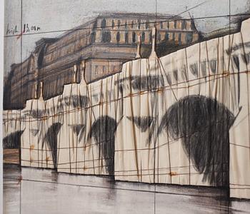 Christo Vladimirov Javacheff, "The Pont Neuf, Wrapped (Project for Paris)".