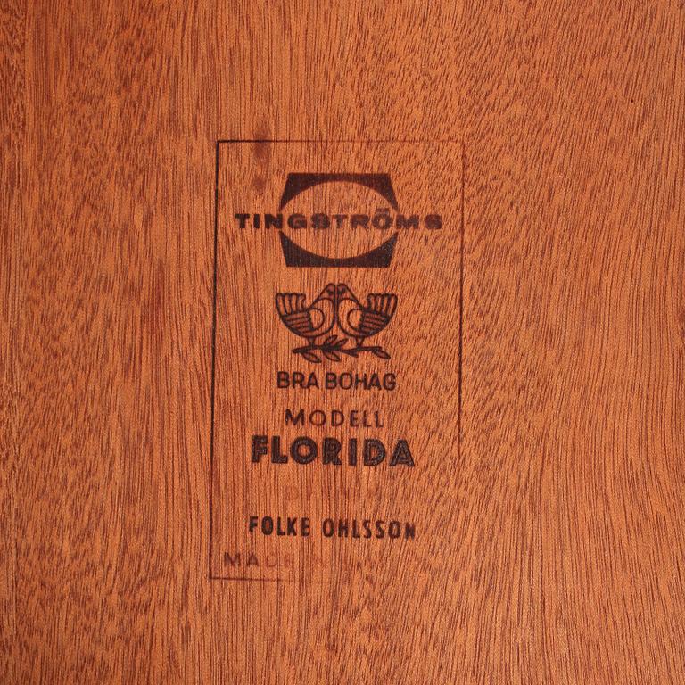 LAMPBORD, ett par, "Florida", Folke Ohlsson, Tingströms för "Bra bohag"-serien, omkring 1900-talets mitt.