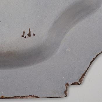 Soffbord, 2000-tal, med fat av Allan Ebeling, Upsala-Ekeby.