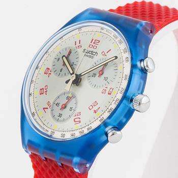 SWATCH, Chrono, JFK, armbandsur, 37.3 mm.