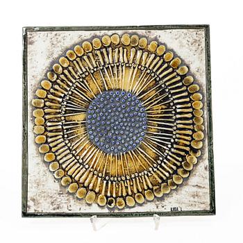 Lisa Larson, Three stoneware wall placques, Gustavsberg.