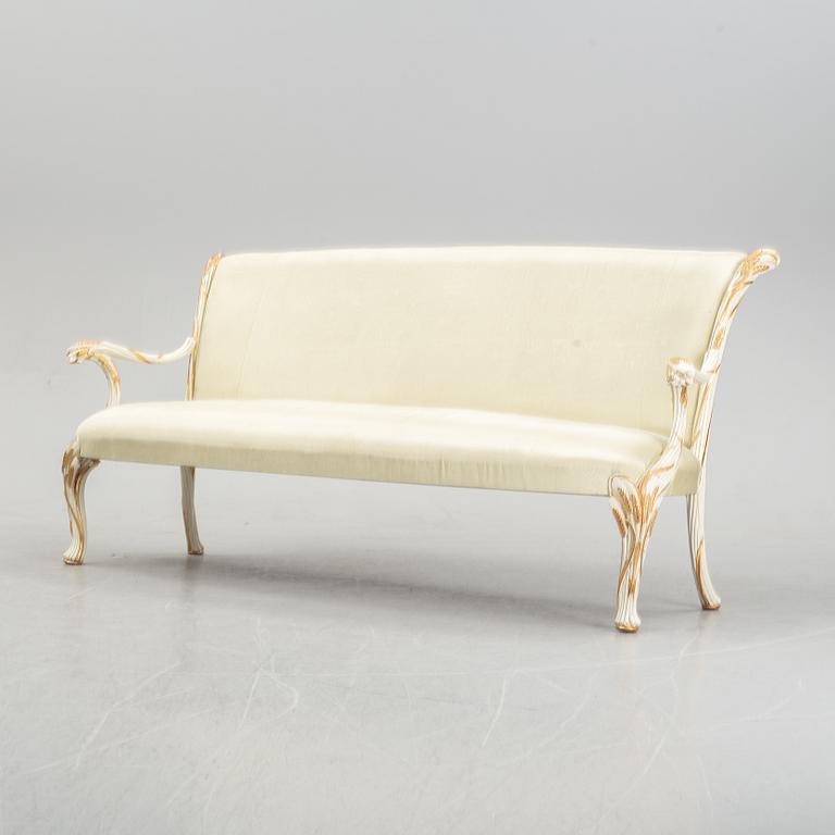 Salongsmöbel, 7 delar, Italien 1900-tal.