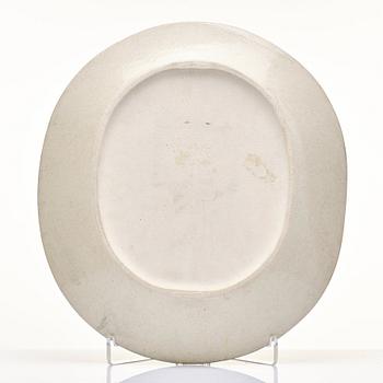 Birger Kaipiainen, a stoneware dish, Arabia, Finland.