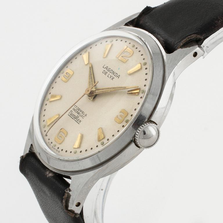LAGONDA, De Lyx, wristwatch, 36 mm.