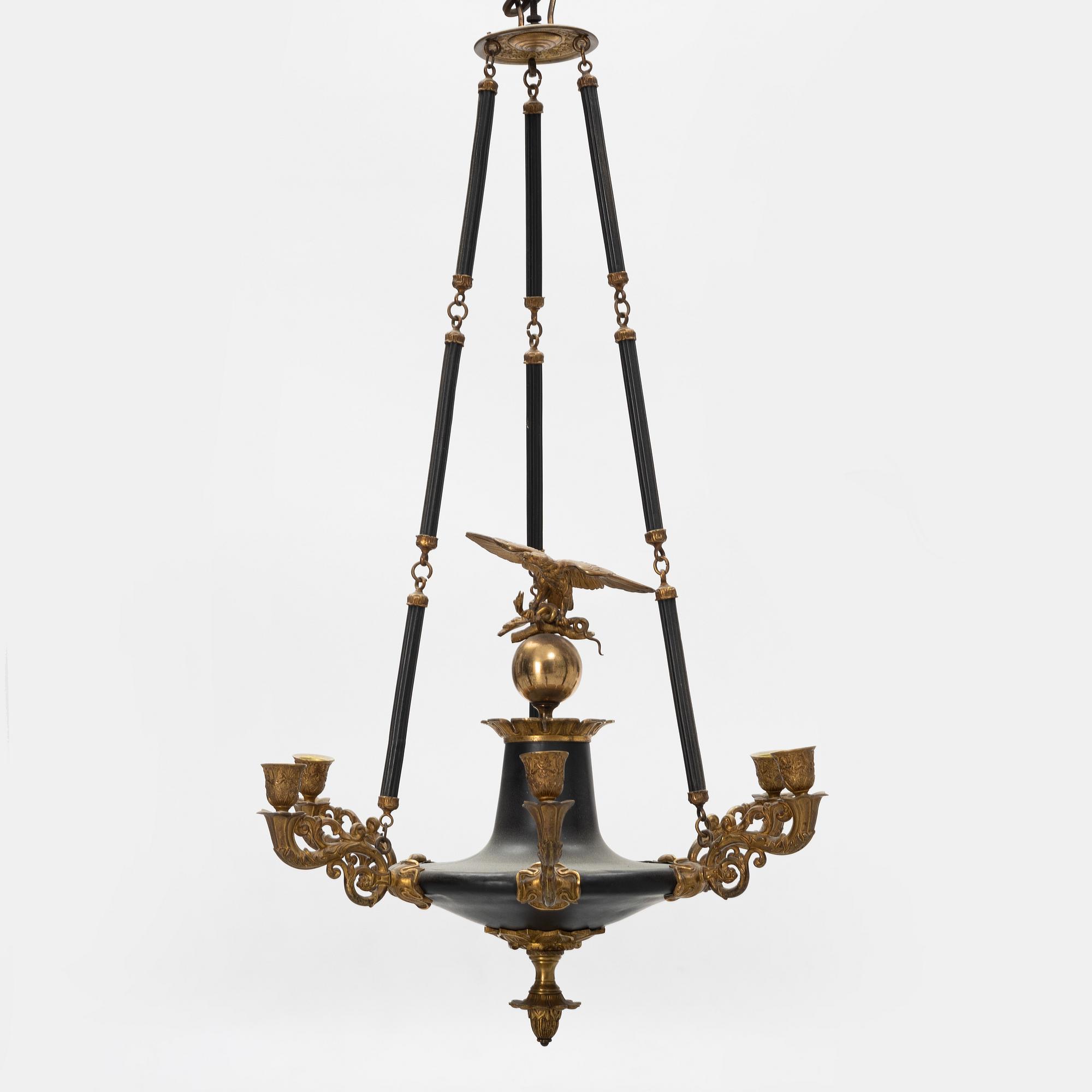 Takampel, empirestil, 1800-tal.