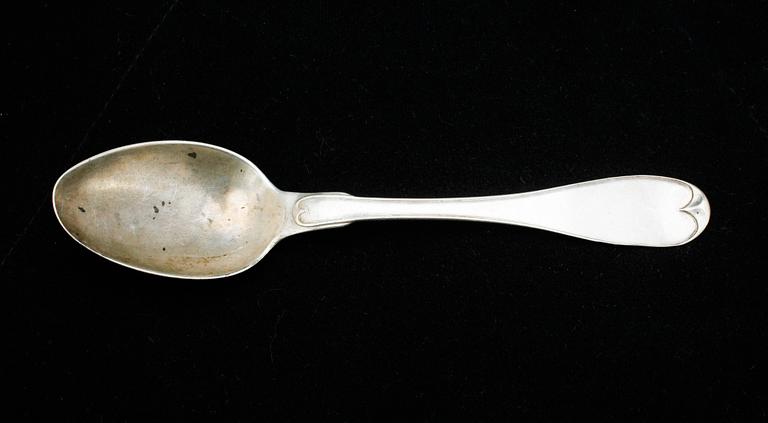 PARTI SILVER, 4 delar, bla Borgila. Total vikt ca  391.