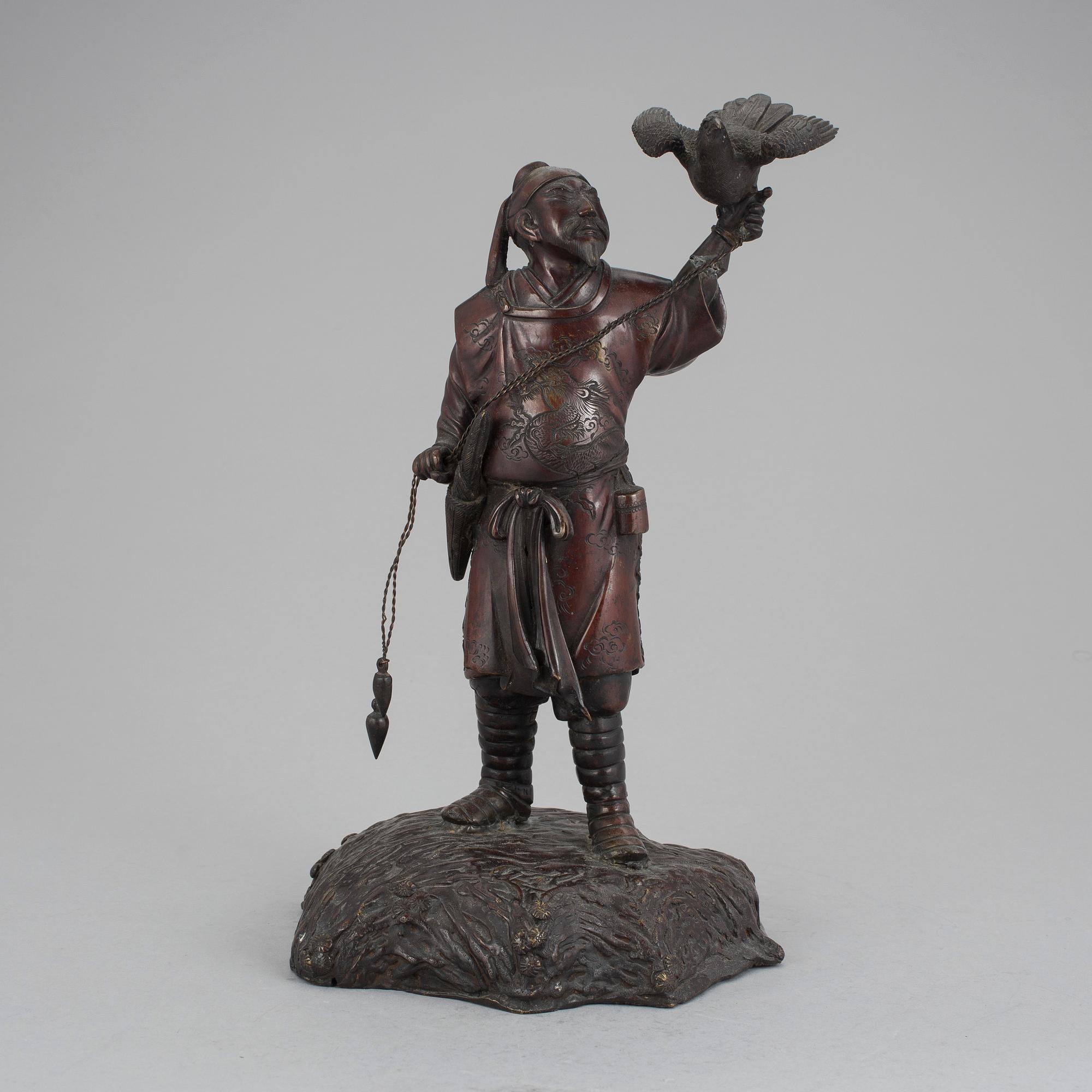 FIGURIN, brons, Kina, 1800-talets slut.