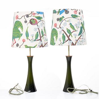 A pair of table lamps, Bergboms, third quarter of the 20th century.