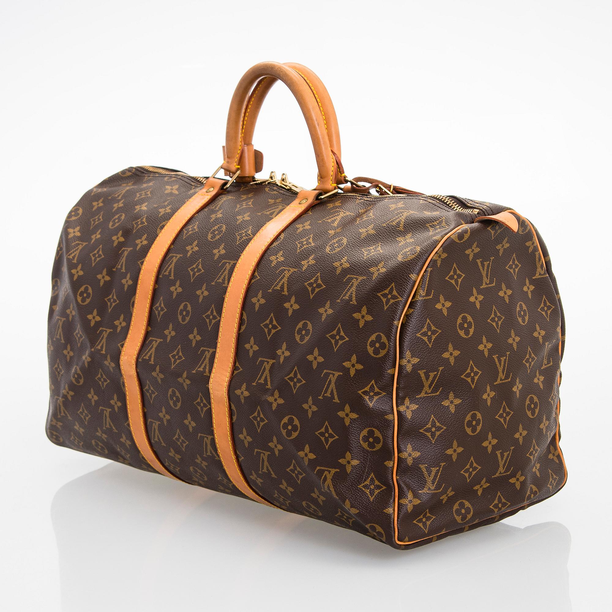 Louis Vuitton, "Keepall 50", laukku.