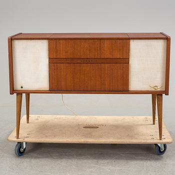 RADIOGRAMMOFON, Grundig, 1900-talets mitt.