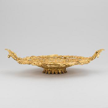 An ormolu and parcel-gilt table centerpiece, late 19th Century.