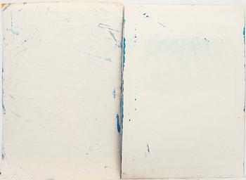 Aleksandra Jachtoma, Two (2) Gouache, signed and dated  1989.