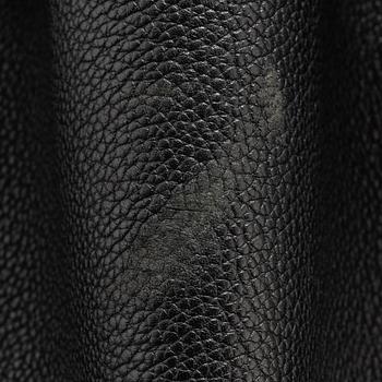 CÉLINE, a black calf leather 'Cabas Phantom' tote bag.