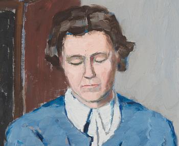 Eero von Boehm, Sittande kvinna.