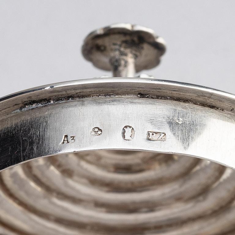 A Swedish silver coffee-pot, mark of Pehr Zethelius, Stockholm 1807.