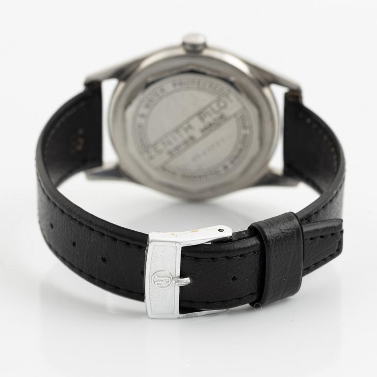 Zenith, Pilot, wristwatch, 35 mm.