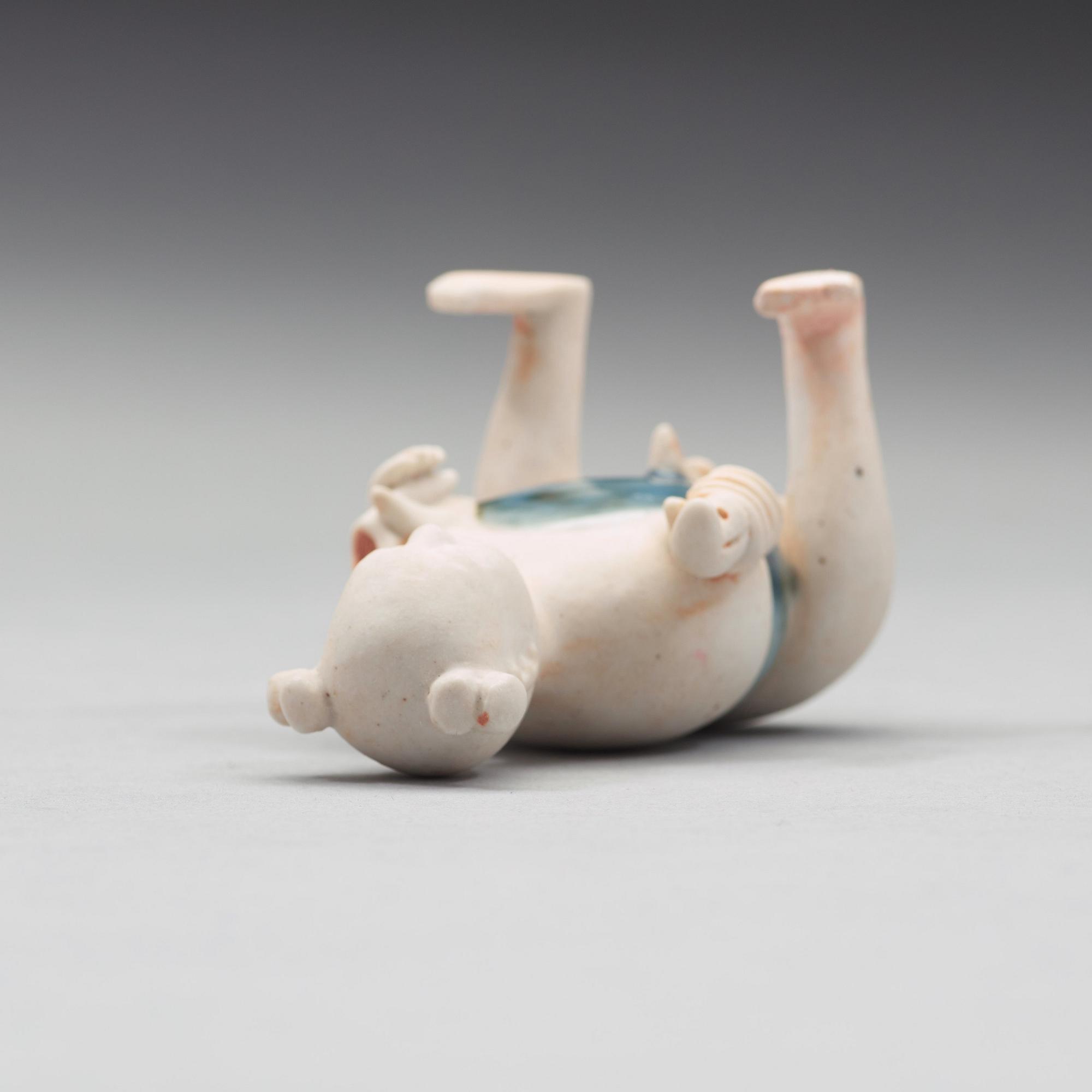 FIGURIN, biskviporslin, Qing dynastin, Qianlong (1736-95).