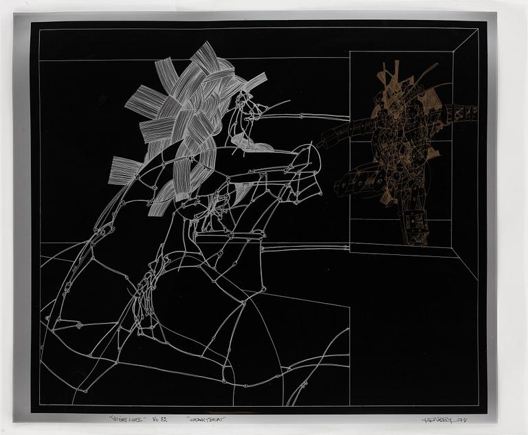 DICK BIXBY, mapp med 12 st litografier, signerade, bär numrering 82.