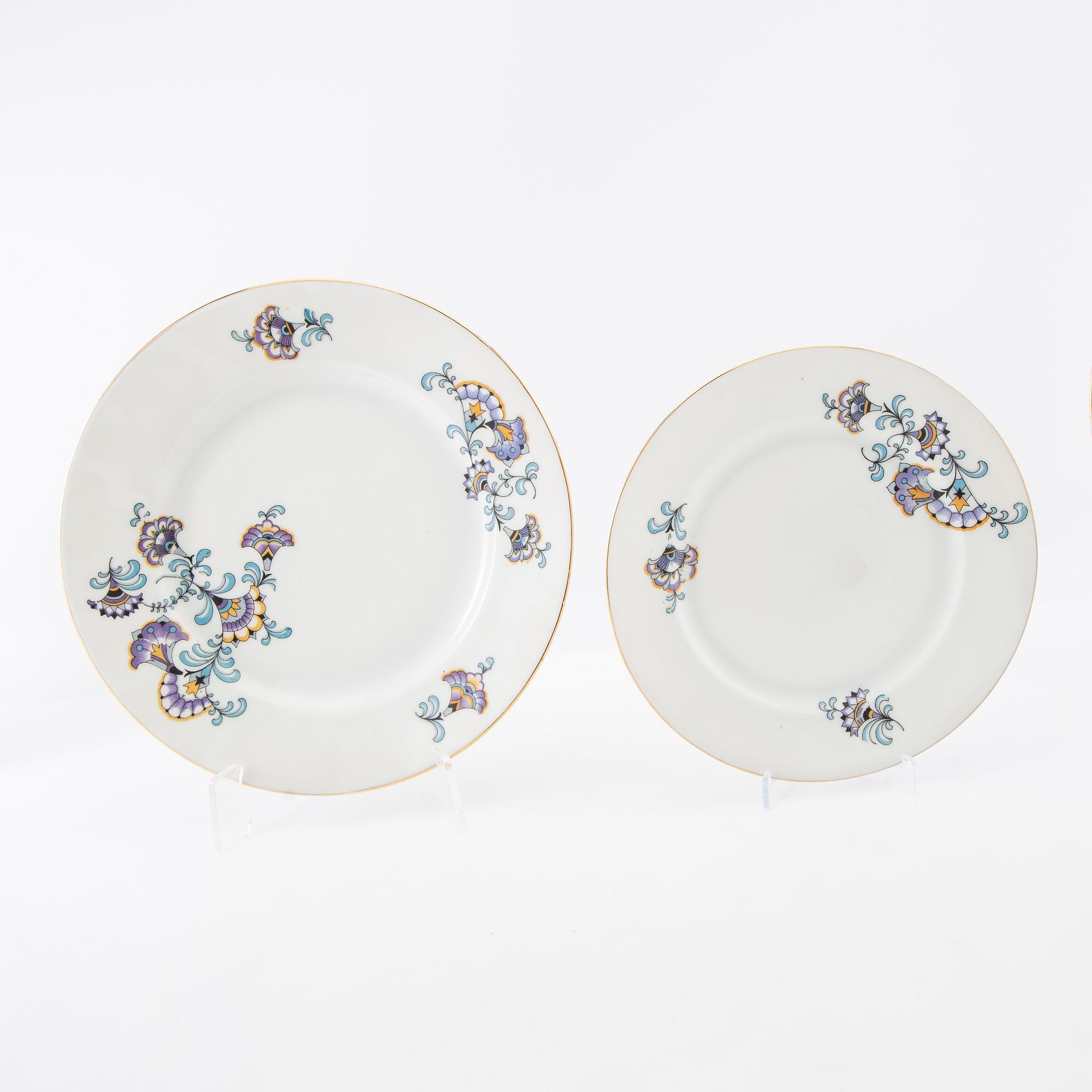 Service, 53 pieces, P.A.L.T. Czechoslovakia, 20th century.