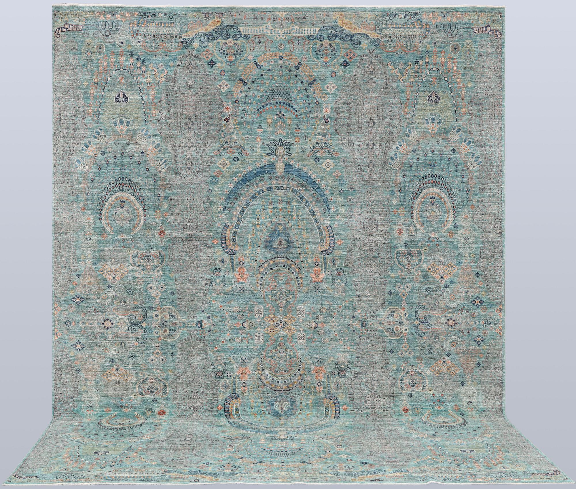 A  Ziegler carpet, 366 x 269 cm.