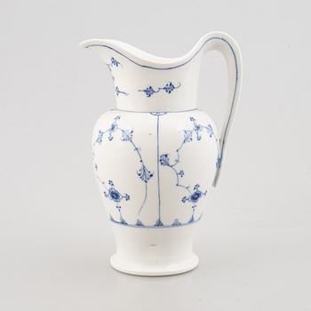 A 'Musselmalet' porcelain jug, Royal Copenhagen, 1840-60.