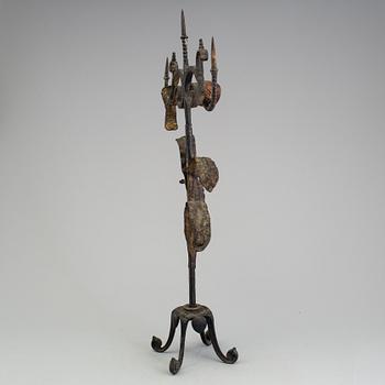 KANDELABER, smide, 1600-tal.