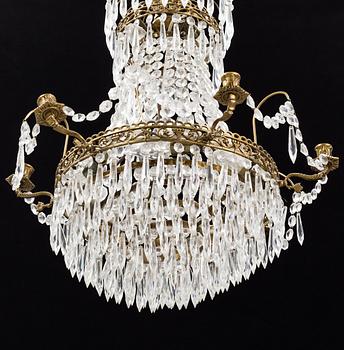 A second half 20th century chandelier.