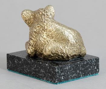 BREVPRESS/SKULPTUR, brons, 1900-talets början.