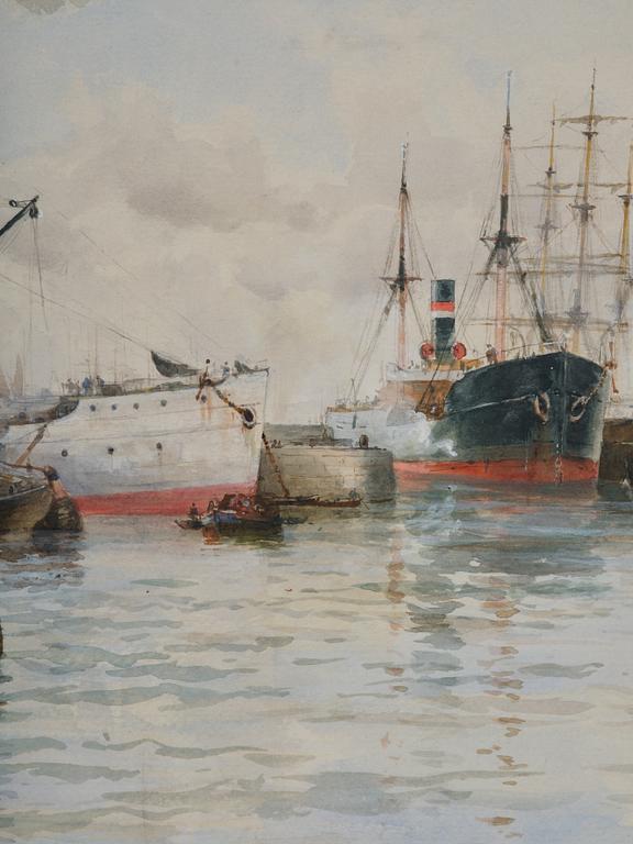 Anna Palm de Rosa, Port of Antwerp.