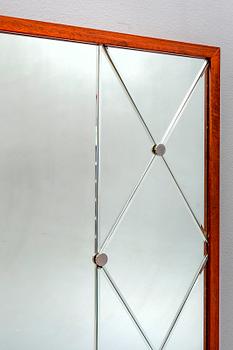 A G&T Hovmanstorp 1950/60s mahogany mirror.