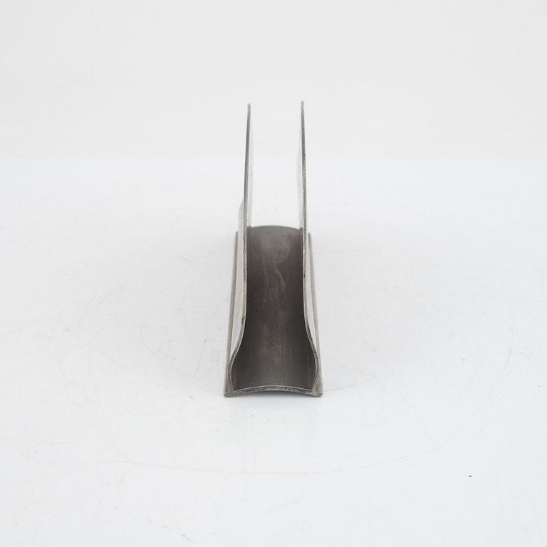 Firma Svenskt Tenn, a pewter letter stand, Stockholm 1931.