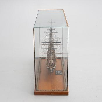 A model ship, 'Cutty Sark', 1979.