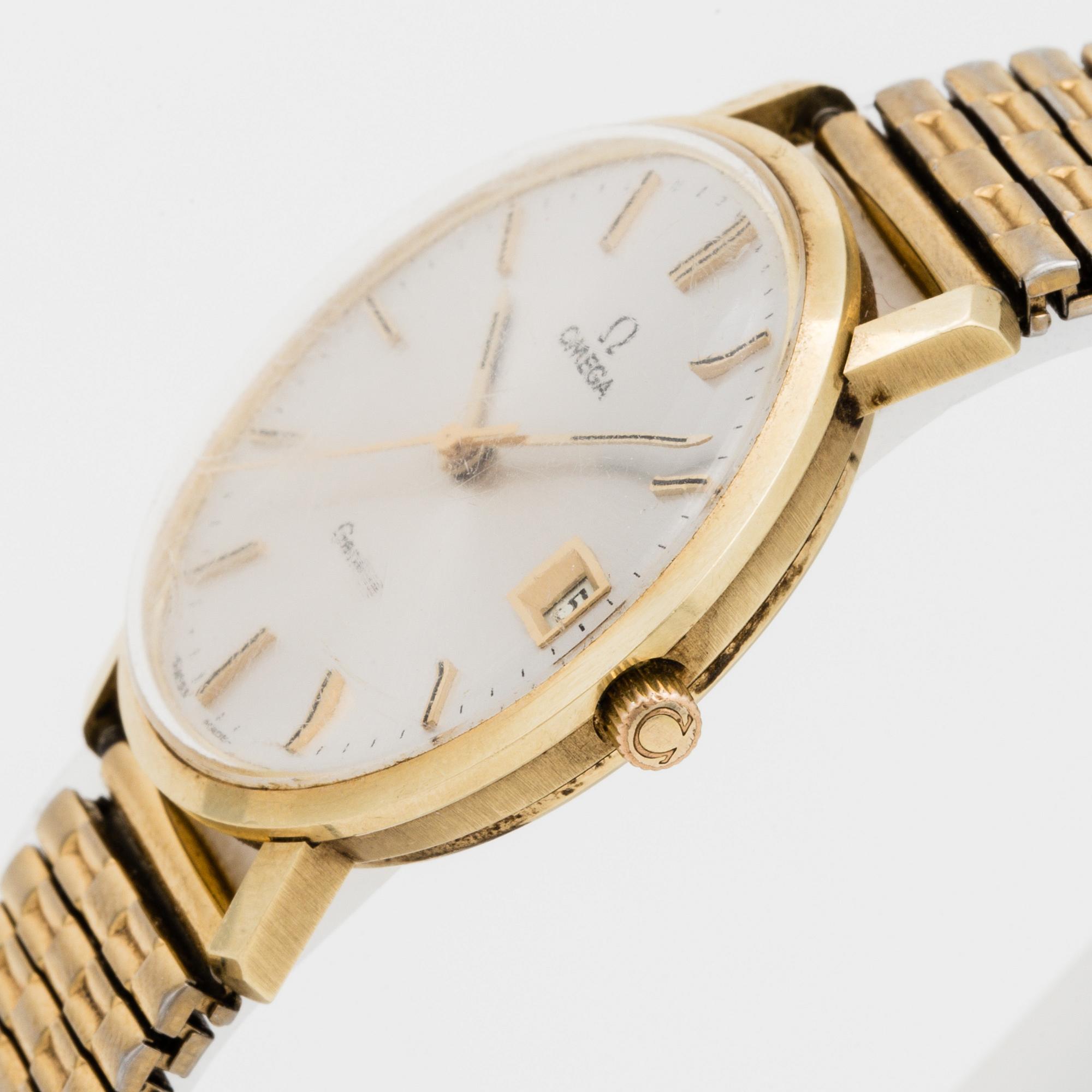 OMEGA, Genève, armbandsur, 34 mm,