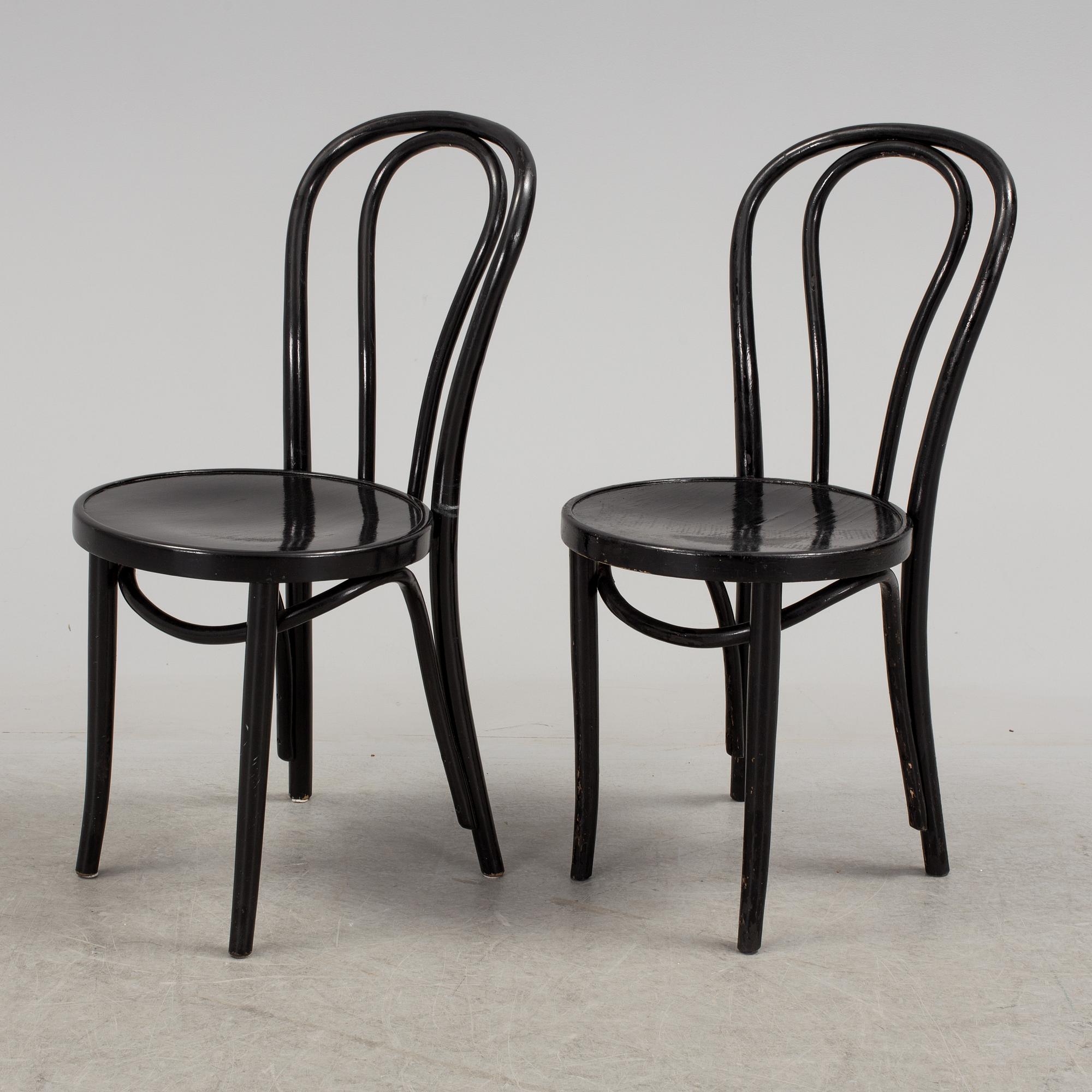 GILLIS LUNDGREN, stolar, 6 st, "Öglan", IKEA, 1970/80-tal.