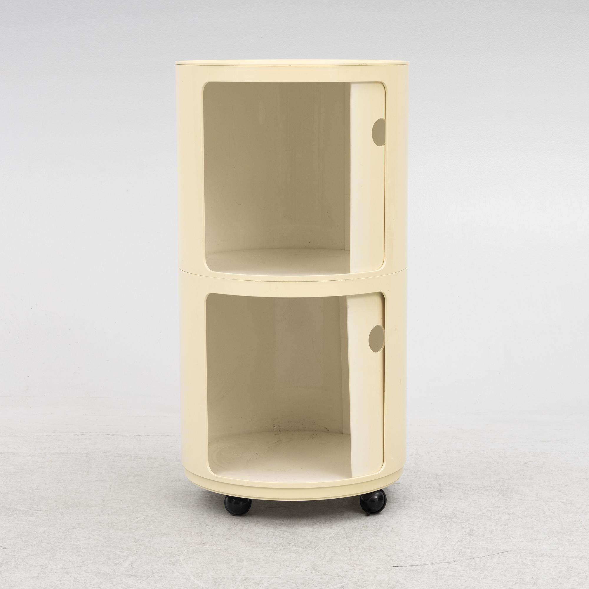 Anna Castelli Ferrieri, a "Componibili" cabinet, Kartell, Italy, late 20th century.