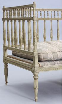 SOFFA, sengustaviansk, 1700-talets slut.