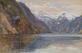 EERO JÄRNEFELT, LANDSCAPE FROM KÖNINGSSEE.