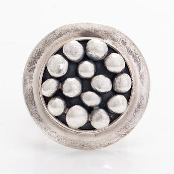 Saara Hopea, a silver ring, Ossian Hopea, Porvoo 1964.