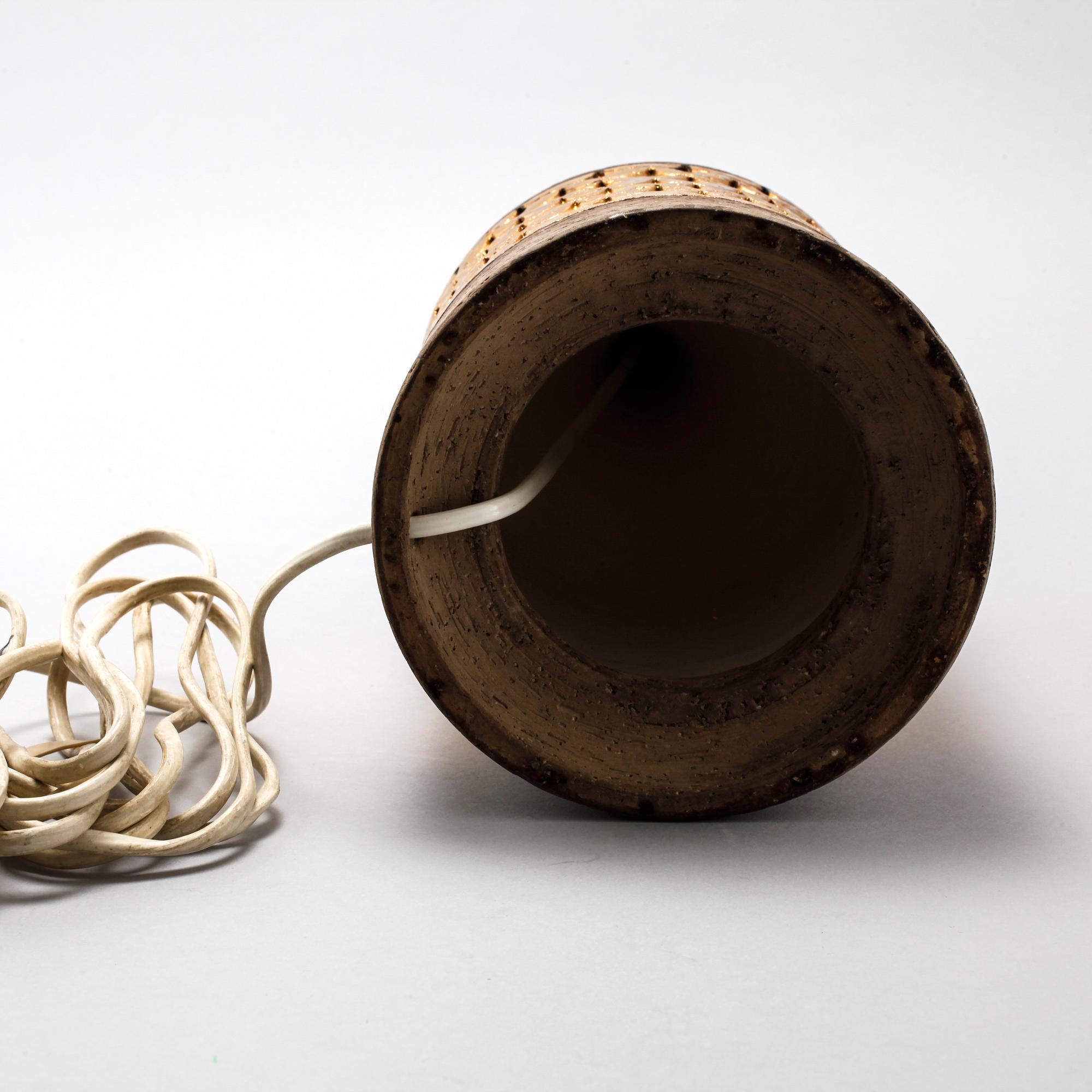 A table lamp by Bitossi, Italy, second half of the 20th century.