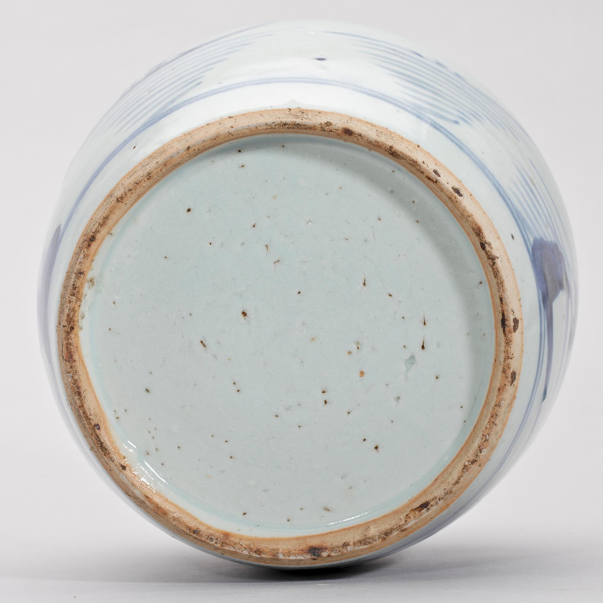 BOJAN MED LOCK, porslin, Kina, 1800-tal.
