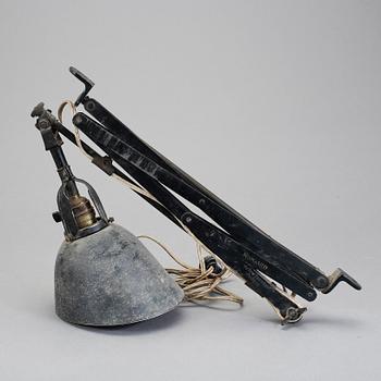 VÄGGLAMPA, Modell 11, Curt Fischer, Midgard, Bauhaus, 1920-tal.
