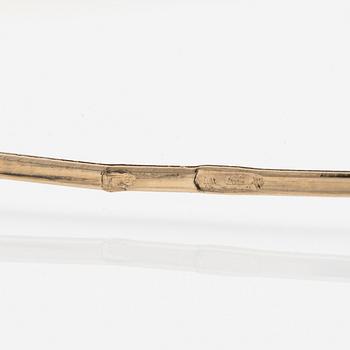 Armring, 18K guld, Italien.