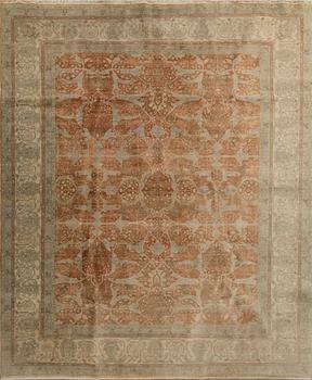 An old Mahal carpet ca 290 x 247 cm.