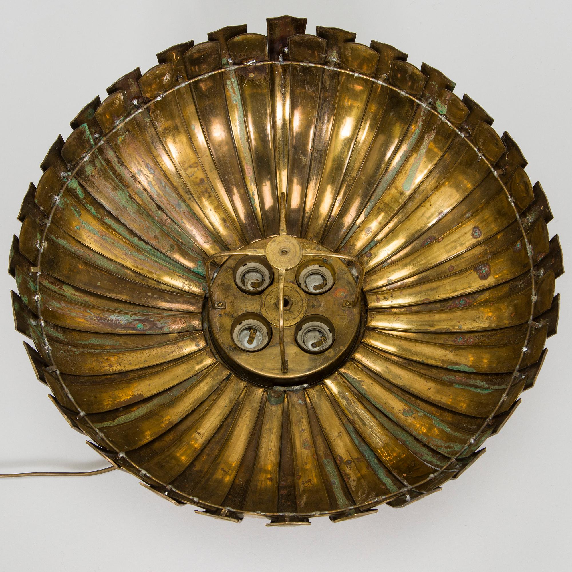 Paavo Tynell, a 1930s '1926' lamp shade / pendant light for Taito.