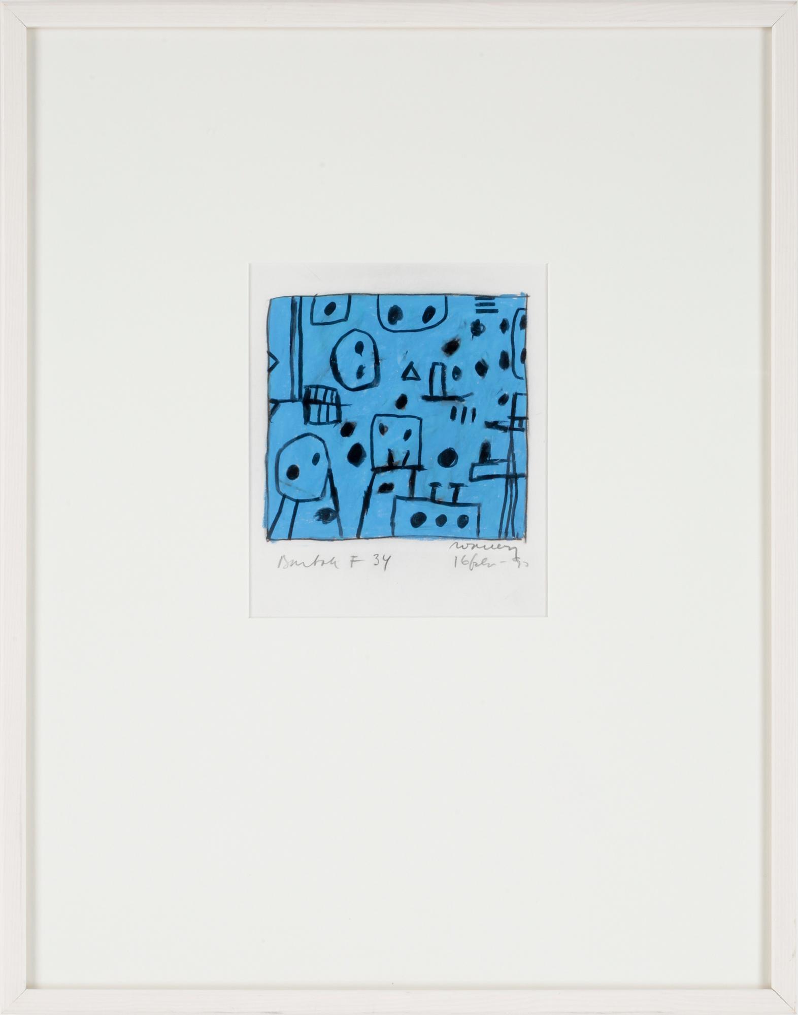 BENGT WALLBERG, blandteknik, sign o dat 95.