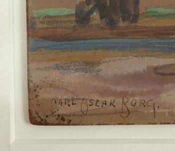 Carl Oscar Borg, Bergslandskap.
