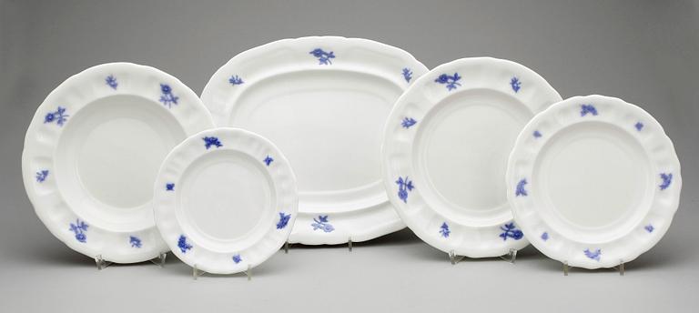 SERVISDELAR, 28 delar, porslin, Rörstrand, 1900-talets början.