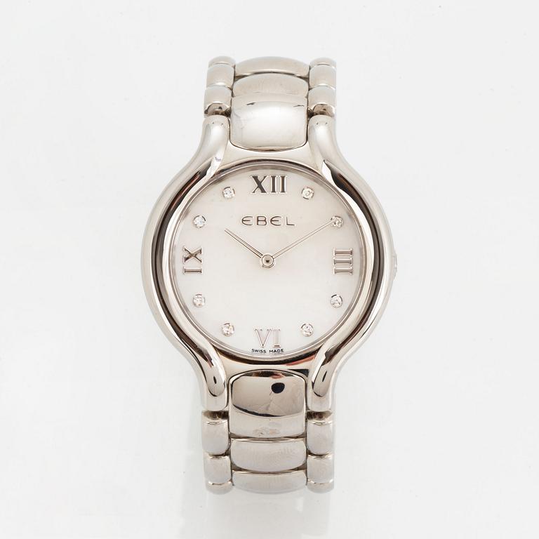 Ebel, Beluga, Grande Lady, wristwatch, 34 mm.