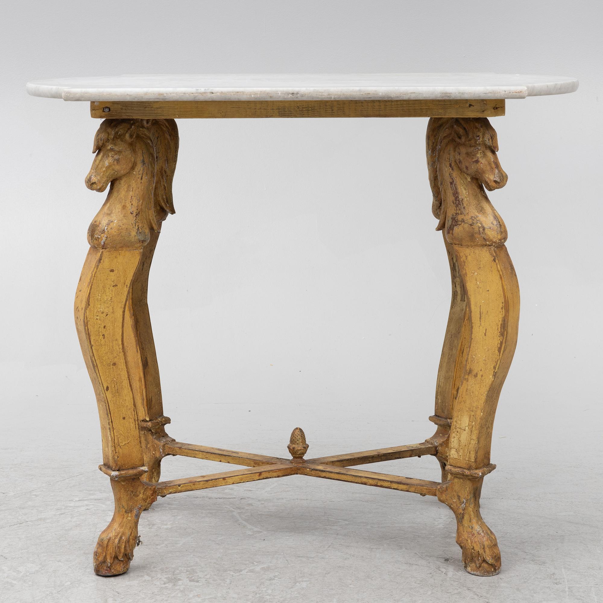 A table, possibly southern Europe,  around 1900.