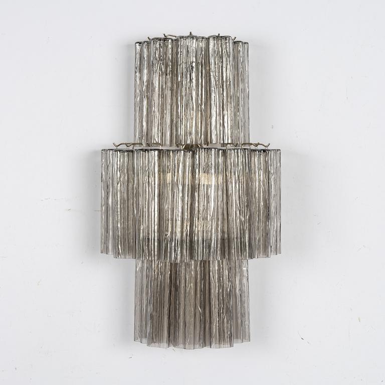 Vägglampor, ett par, Murano, Italien, samtida.